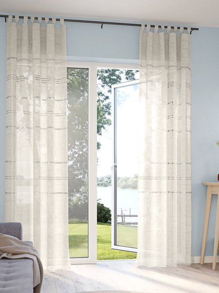 Curtain LYR 1x140x300 linen