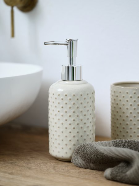 Soap dispenser BOTSMARK beige