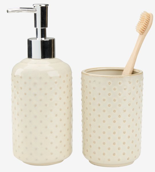 Soap dispenser BOTSMARK beige