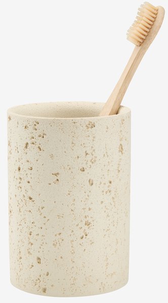 Zahnbürstenhalter TORUP Stein beige