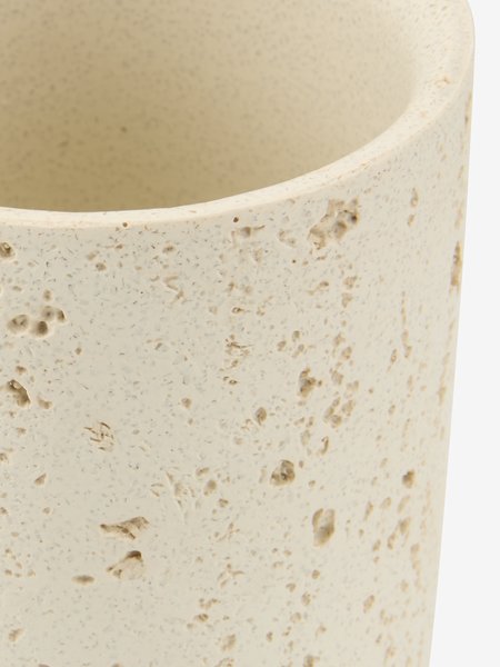 Toothbrush holder TORUP beige stone