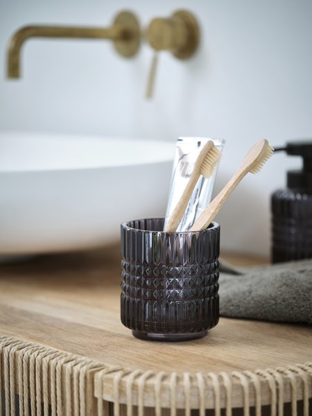 Toothbrush holder ROTEBERG anthracite grey