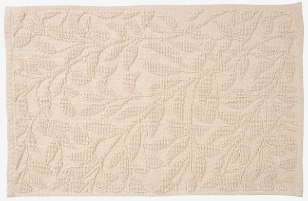 Tappeto da bagno ALMVIK 50x80 cm color naturale KRONBORG