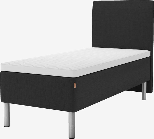 Resårbotten 90x200cm KVENNA GB20 grå-40 memory
