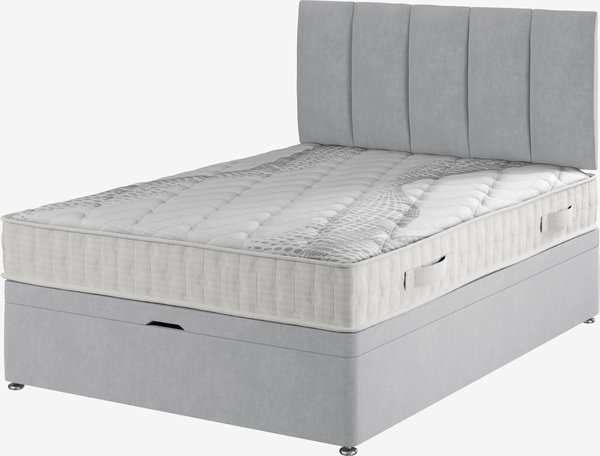Headboard H50 STITCHED Double Grey-49