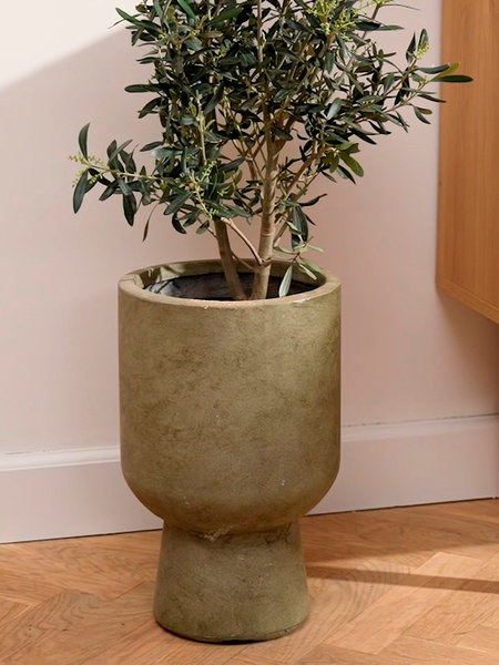Plant pot SOLVI D25xH40cm green