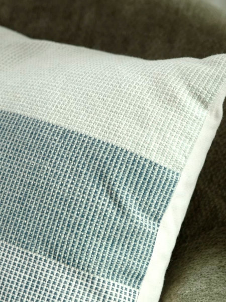 Cushion BERGFLETTE 45x45 green/blue