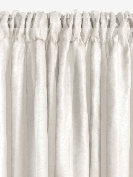 Zavesa LOPPA 1x135x300 nabor. prljavo bela