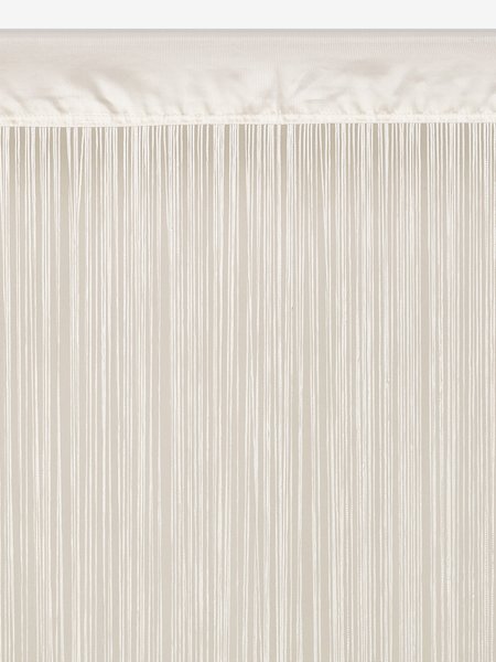 Cortina de hilos YXLAN 1x140x245 crema