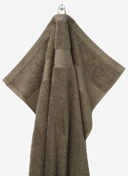 Guest towel KARLSTAD 40x60 olive KRONBORG