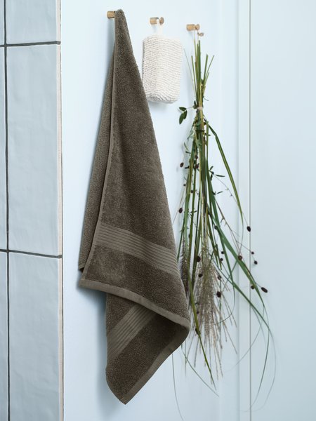 Guest towel KARLSTAD 40x60 olive KRONBORG