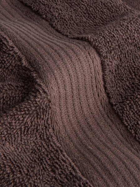 Bath sheet KARLSTAD 100x150 dark brown KRONBORG