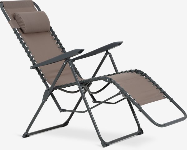 Scaun relaxant ULFBORG nisipiu închis