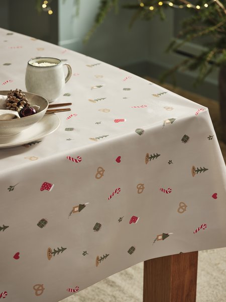 Vinyl tablecloth EUDIALYT 140 beige