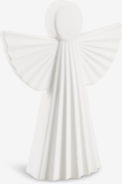 Ángel MYS A18xL8xA23cm cerámica blanco