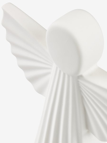 Ange MYS l18xL8xH23cm céramiques blanc