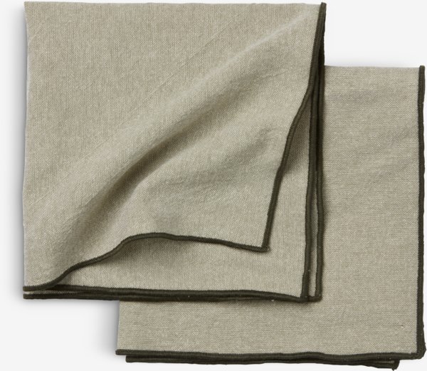 Serviette en tissu BLINDURT 40x40 vert 2 pcs/pqt