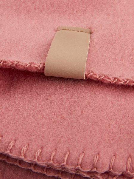 Plaid DAGLILJE 130x170 polaire rose