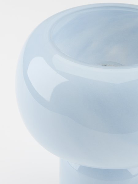 Stolní lampa HJARNE Ø16xV18 cm modrá