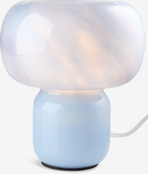 Bordlampe HJARNE Ø16xH18cm blå