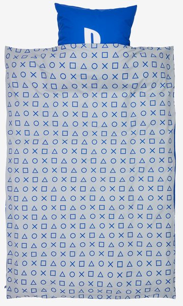 Duvet cover set PLAYSTATION Single blue