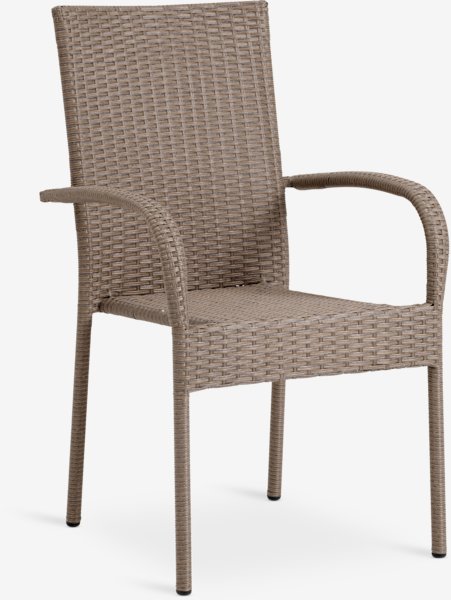 THY D60 stůl + 2 GUDHJEM židle přírodní