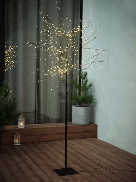 LED light tree ALBIT H200cm with 400 LED and timer