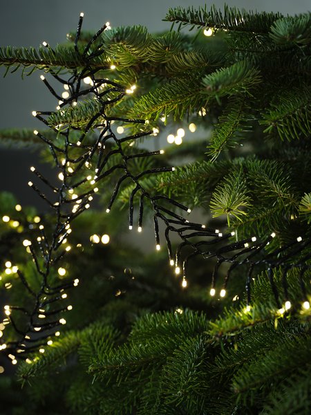 Cluster lights outdoor KORNSTEN w/1000 LED and timer