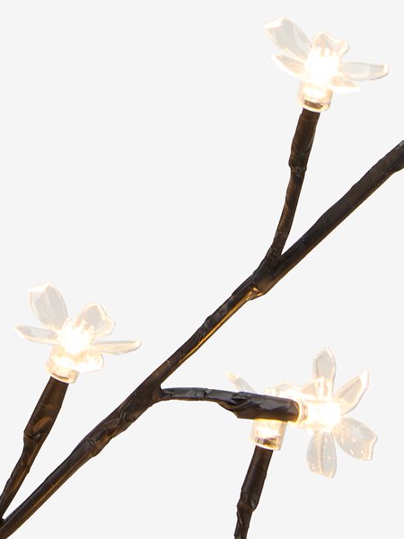 Lystræ HLIN H150cm m/200 LED og timer