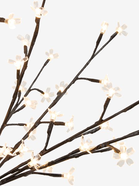 Lystræ HLIN H150cm m/200 LED og timer