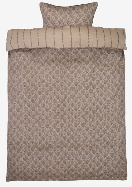 Satengsengesett AMANDA 140x200 beige