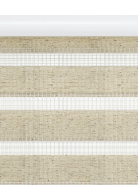 Rolgordijn duo ALSTEN 90x210 naturel
