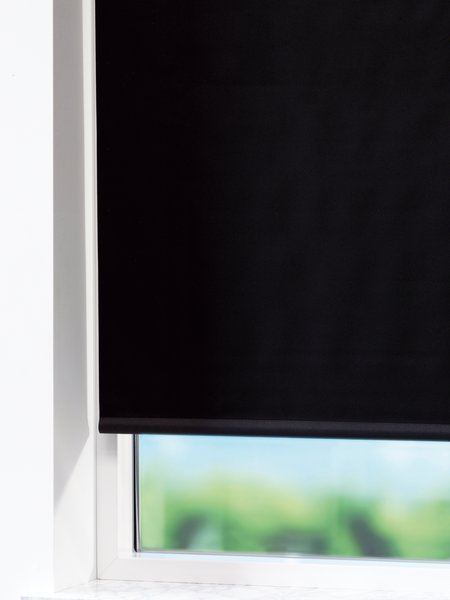 Blackout roller blind BOLGA 80x170cm black