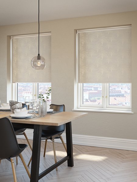 Blackout roller blind YNGEN 80x170cm natural