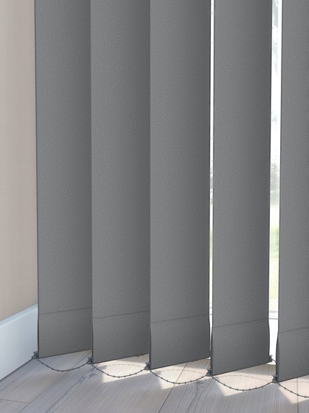 Blackout vertical blind FERAGEN 250x250cm grey