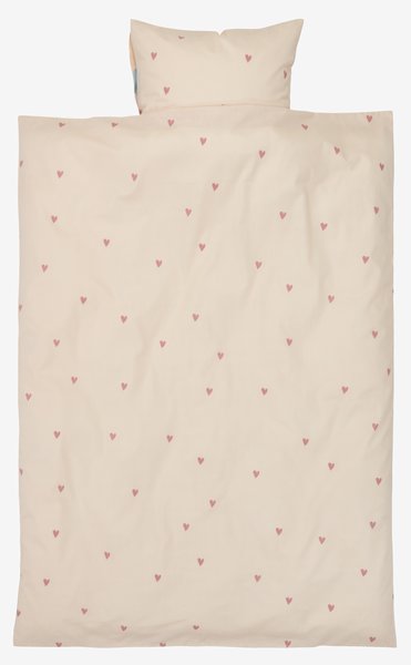 Junior-Bettwäsche STEFFI 100x140 rosa