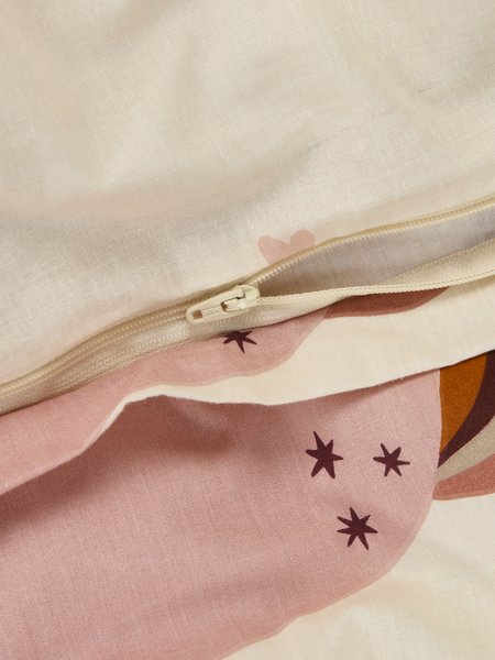 Parure de lit EIRUN 155x220 rose