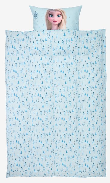 Posteljnina FROZEN 140x200 svetlo modra