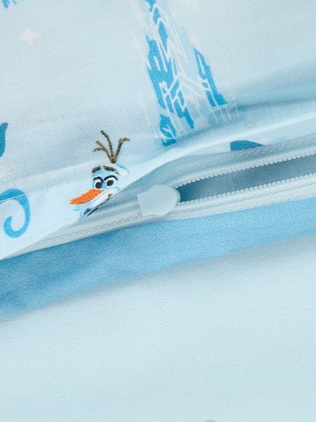 Posteljnina FROZEN 140x200 svetlo modra