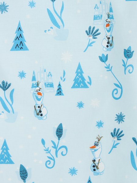 Posteljnina FROZEN 140x200 svetlo modra