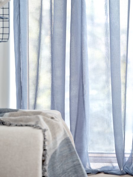 Curtain GOLTA 1x140x245 dusty blue