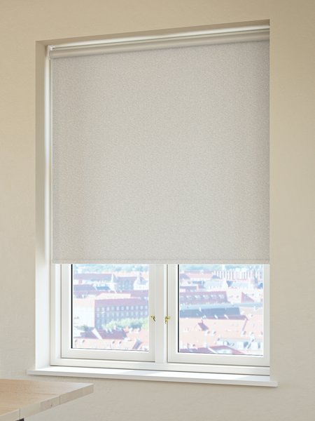 Blackout roller blind HOPEN 120x170cm beige cordless