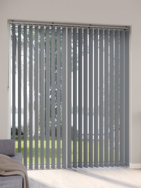 Blackout vertical blind FERAGEN 250x250cm grey