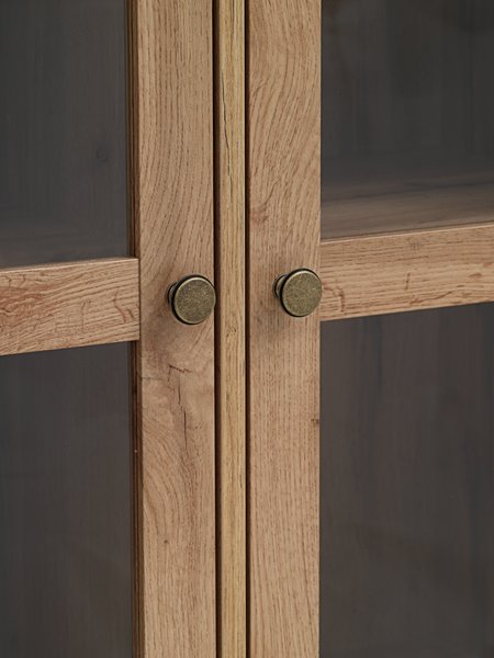 Wall unit module SKALS cabinet wild natural oak colour