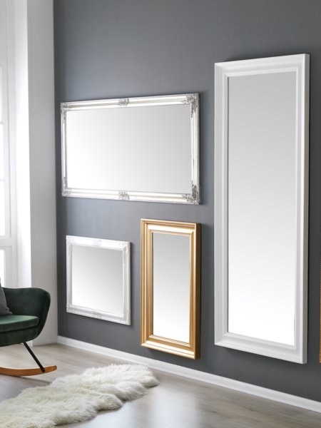 Miroir NORDBORG 70x90 blanc