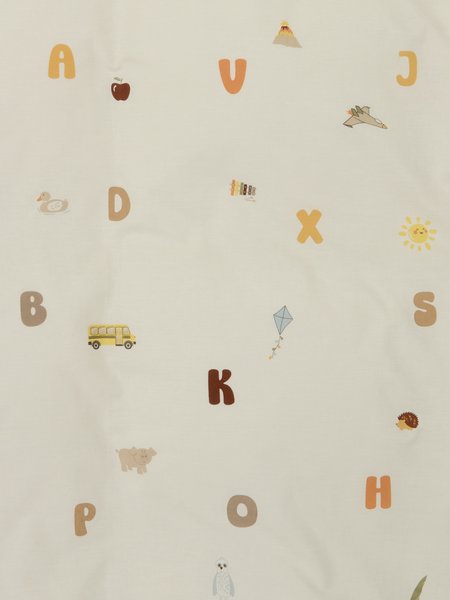 Completo copripiumino ASTER 155x220 cm bianco