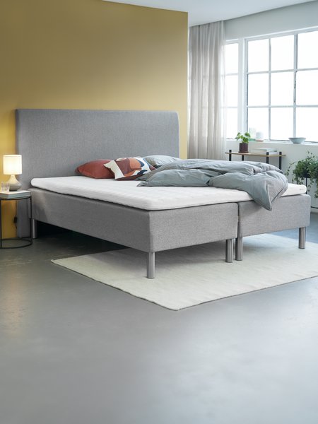 Boxmadras 160x200cm KVENNA GB20 grå-27 MEMORY