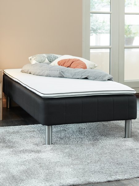Resårbotten 90x200cm SPONGI PB12 svart-07 DREAMZONE