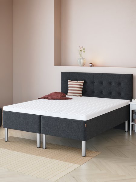 Boxmadras 180x200cm HORSLA GB30 grå-40 LATEX