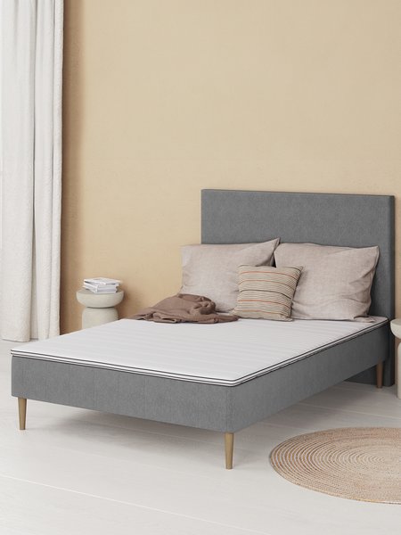 Tête de lit 140x115 H10 PLAIN Gris-23